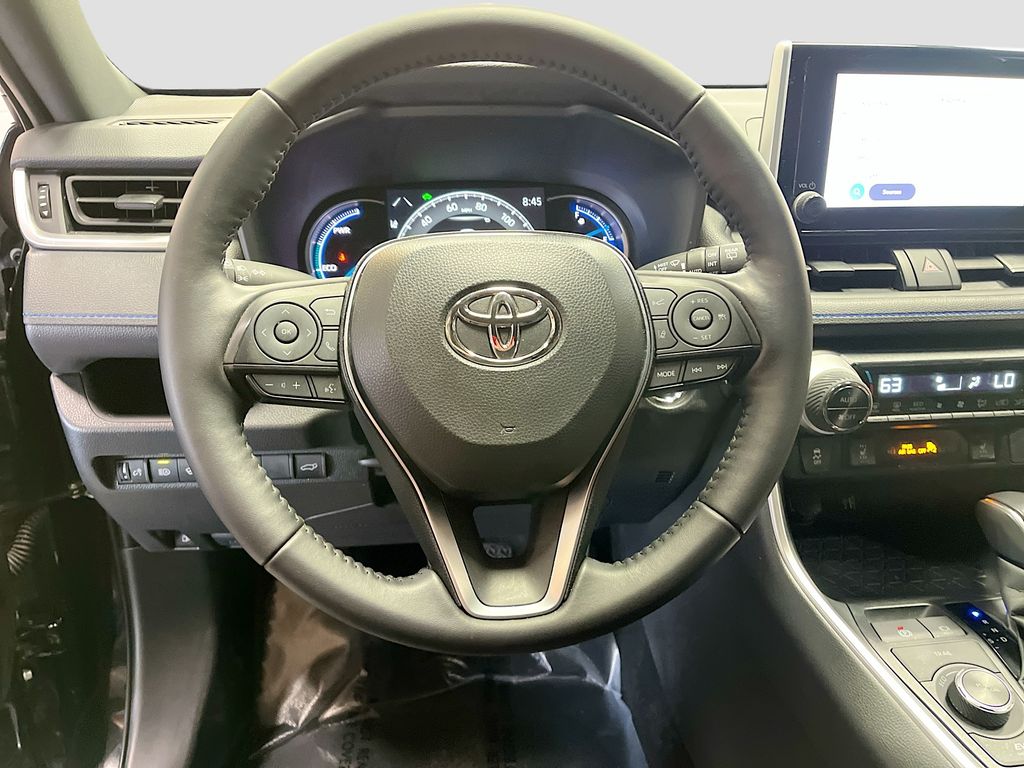 Used 2025 Midnight Black Metallic Toyota SE image 11