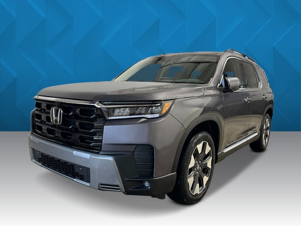 Gray (Modern Steel Metallic) 2026 Honda Pilot SUV / Crossover All-Wheel Drive Automatic
