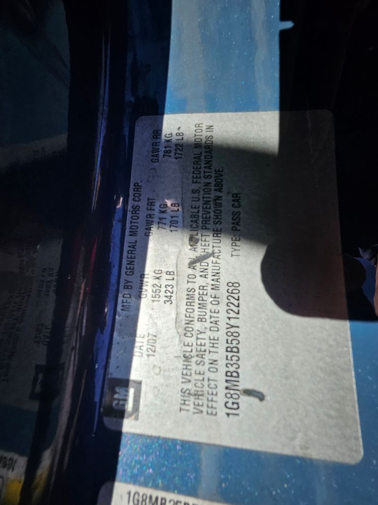 2008 Saturn Sky Base Blue at Ultimate Motorsports