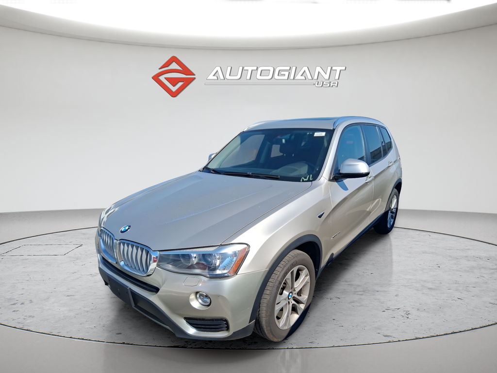 Mineral Silver Metallic 2015 BMW X3 xDrive35i AWD SUV / Crossover All-Wheel Drive 8-Speed Automatic