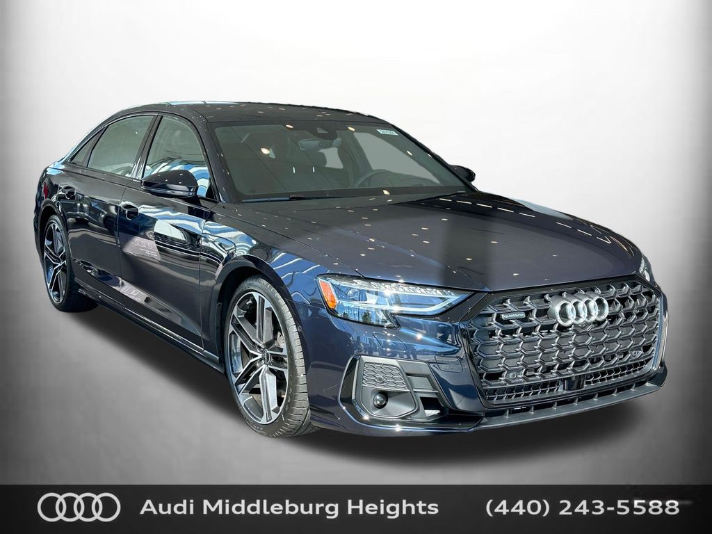 Firmament Blue Metallic 2026 Audi A8 Sedan All-Wheel Drive 8-Speed Automatic