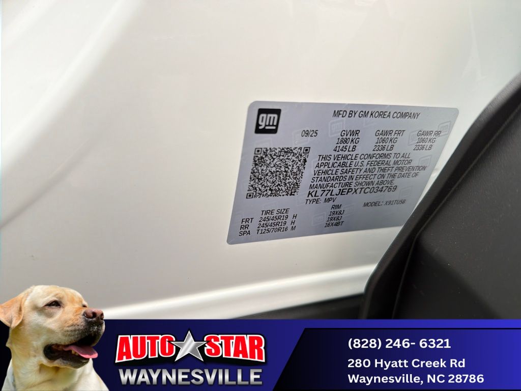 new 2026 Chevrolet Trax car, priced at $27,385