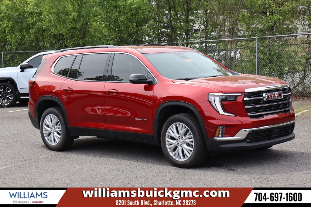 Volcanic Red Tintcoat 2026 GMC Acadia SUV / Crossover Four-Wheel Drive 8-Speed Automatic