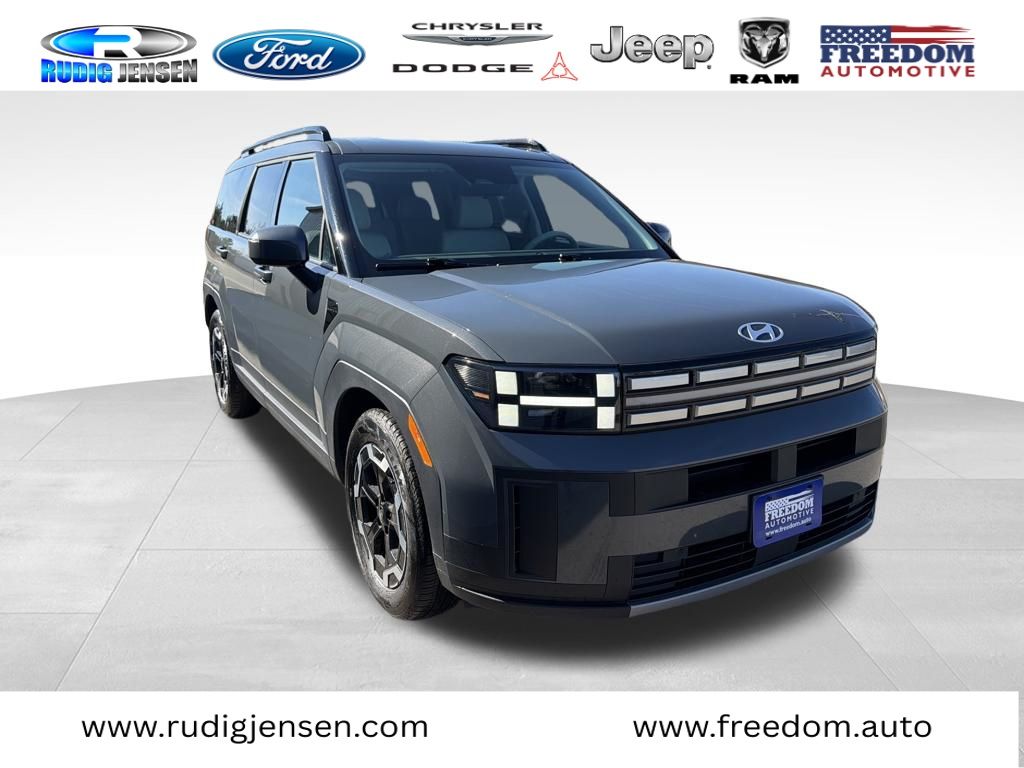 Ecotronic Gray 2025 Hyundai Santa Fe SEL AWD SUV / Crossover All-Wheel Drive Automatic