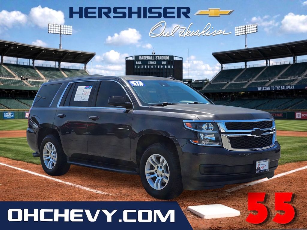 Gray (Tungsten Metallic) 2017 Chevrolet Tahoe SUV / Crossover 4X2 6-Speed Automatic Overdrive
