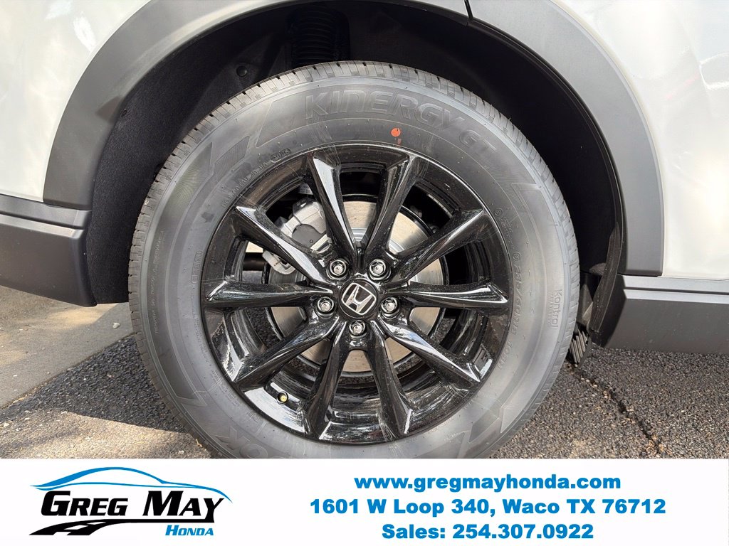 2026 Honda CR-V Hybrid Sport-L White at Greg May Honda