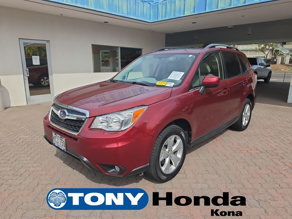 Venetian Red Pearl 2016 Subaru Forester 2.5i Limited SUV / Crossover All-Wheel Drive Continuously Variable Transmission