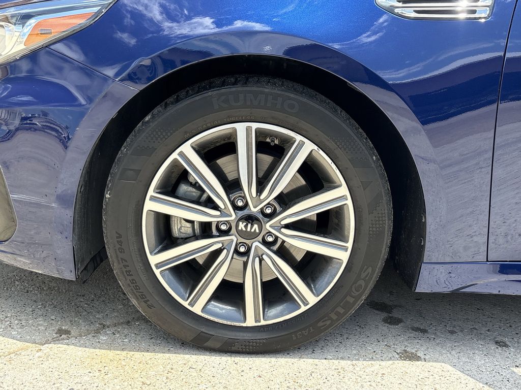 2019 Kia Optima EX Blue at Durrett Motor Company