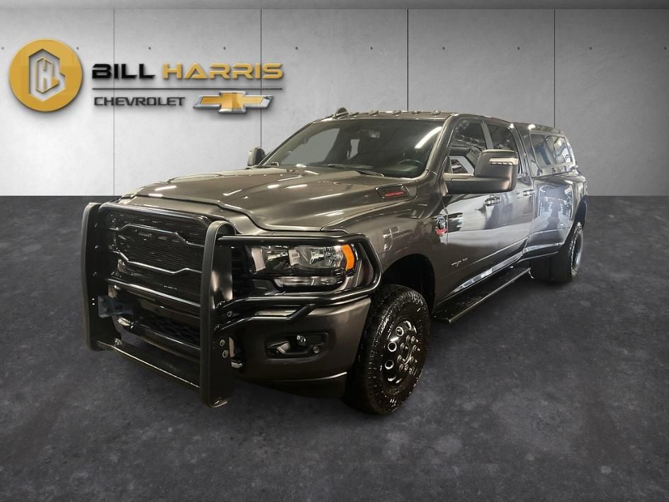 Gray (Granite Crystal Metallic Clearcoat) 2024 RAM 3500 Pickup Truck Four-Wheel Drive 6-Speed Automatic