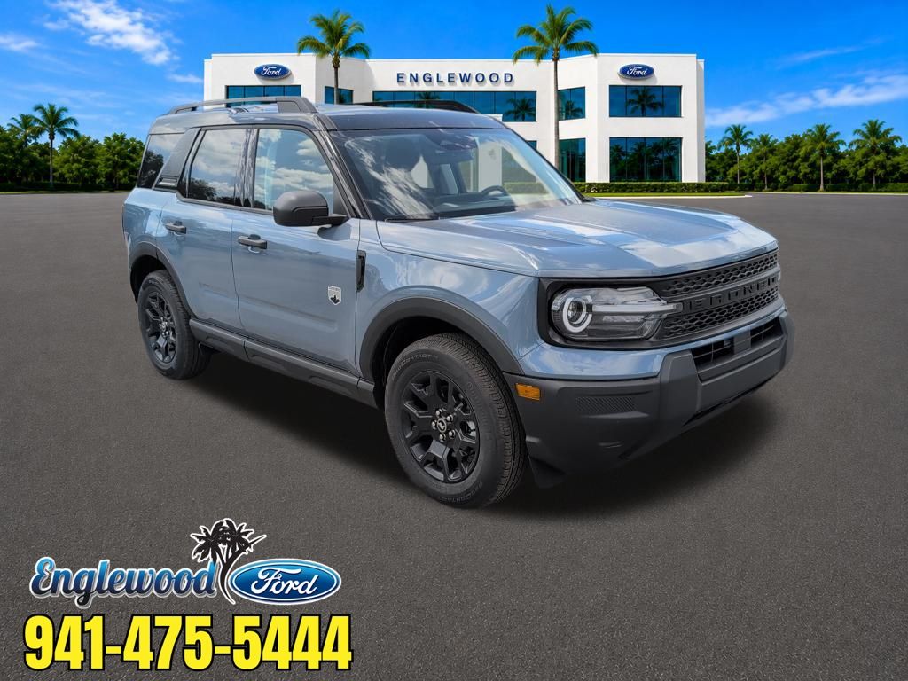 Blue (Azure Gray Metallic Tri-Coat) 2026 Ford Bronco Sport SUV / Crossover All-Wheel Drive 8-Speed Automatic