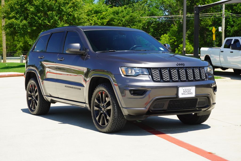 Used Car 2018 Jeep Grand Cherokee  Altitude For Sale Under $15,000 In Weatherford, Texas
