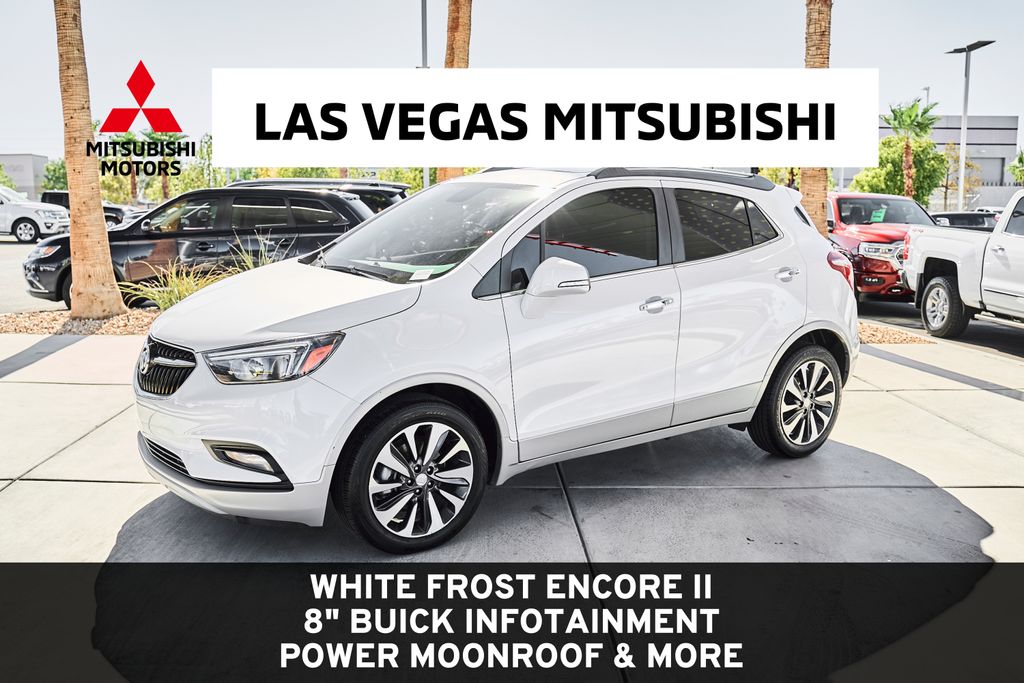 White Frost 2018 Buick Encore SUV / Crossover Front-Wheel Drive 6-Speed Automatic Overdrive