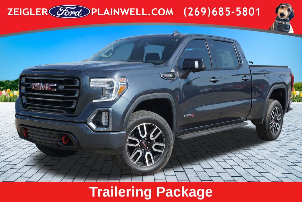 Gray 2022 GMC Sierra 1500 Limited Pickup Truck Four-Wheel Drive Automatic