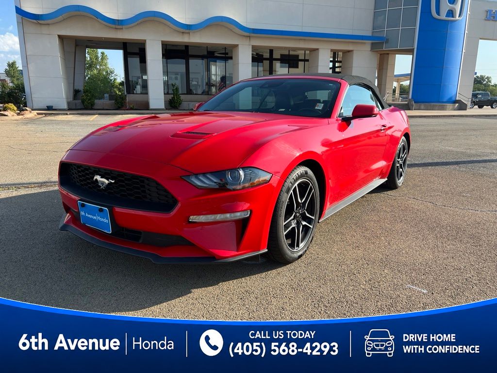 Race Red 2023 Ford Mustang Convertible Rear-Wheel Drive Automatic