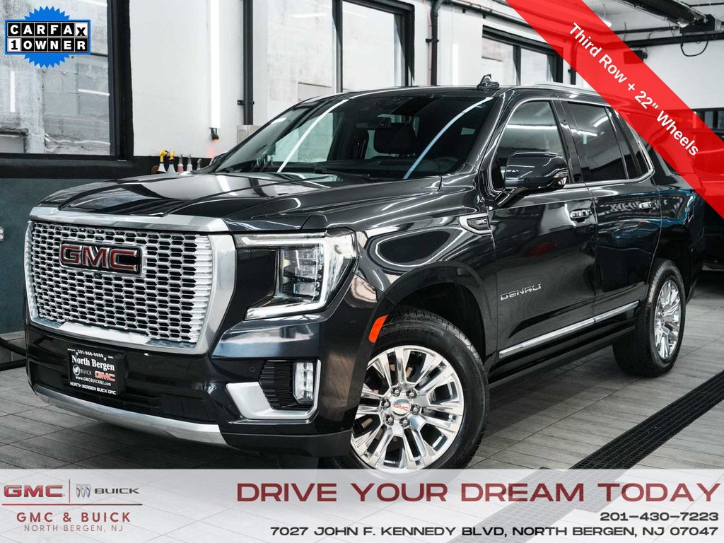 Titanium Rush Metallic 2023 GMC Yukon SUV / Crossover Four-Wheel Drive