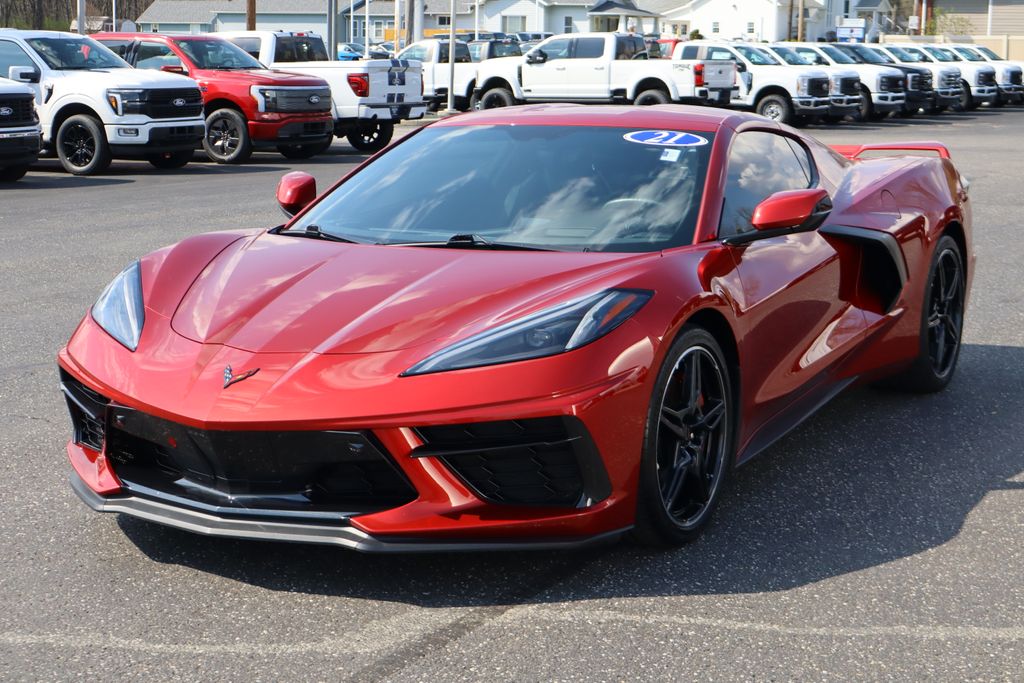 used 2021 Chevrolet Corvette car, priced at $64,500