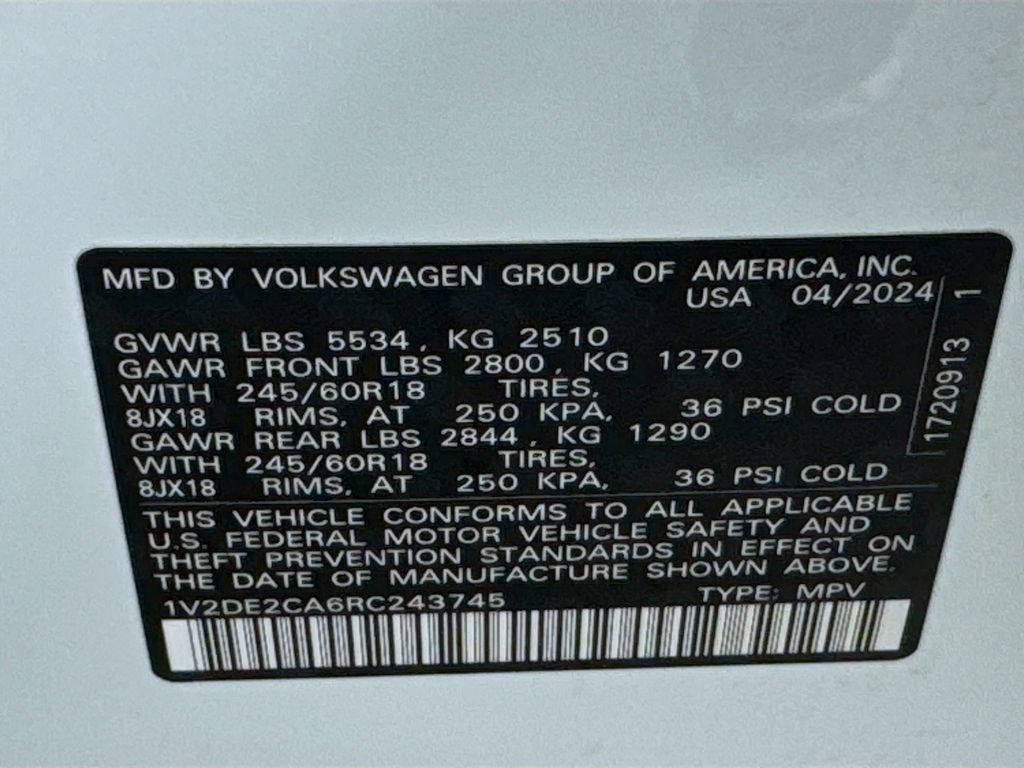 Used Car 2024 Volkswagen Atlas Cross Sport  2.0t Se For Sale Under $30,000 In Austin, Texas