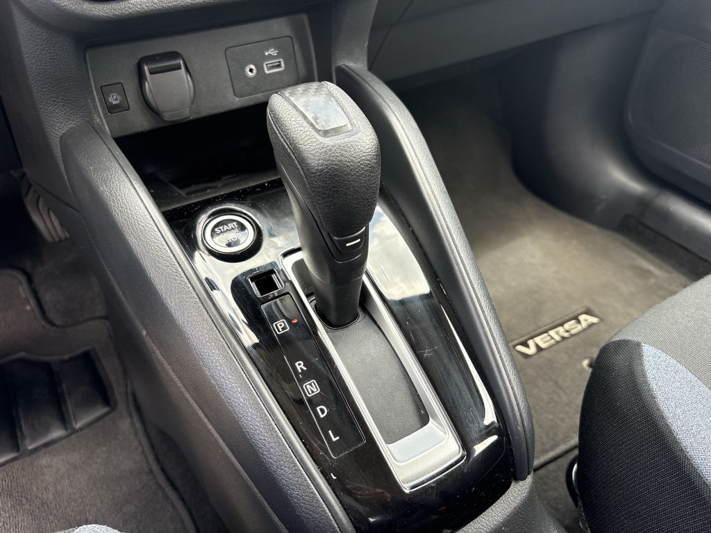 2025 Nissan Versa 1.6 SV Black at Baytown Hyundai