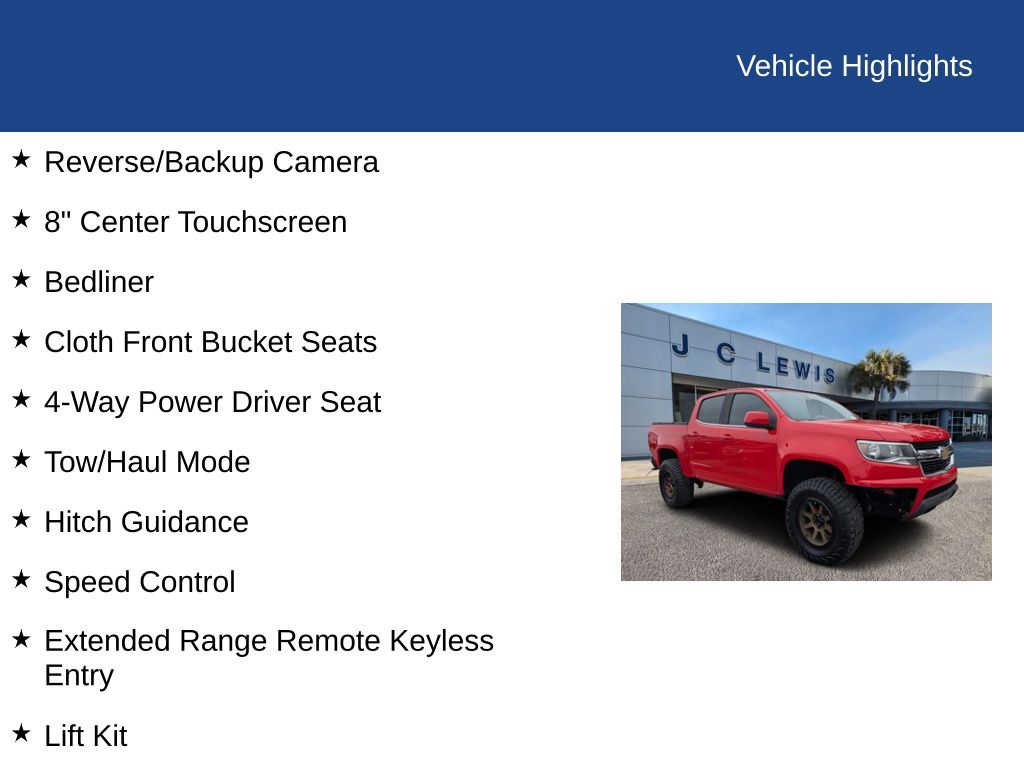 2018 Chevrolet Colorado LT