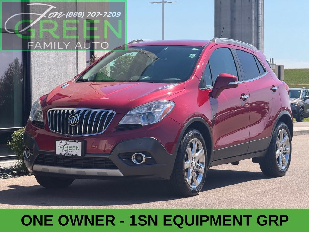 Ruby Red Metallic 2014 Buick Encore SUV / Crossover Front-Wheel Drive 6-Speed Automatic