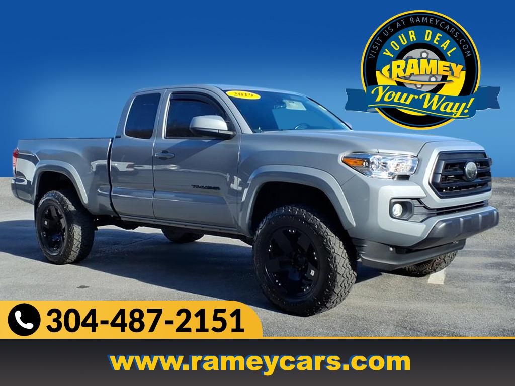 Cement 2019 Toyota Tacoma SR5 V6 Access Cab 4WD Pickup Truck Four-Wheel Drive 6-Speed Automatic