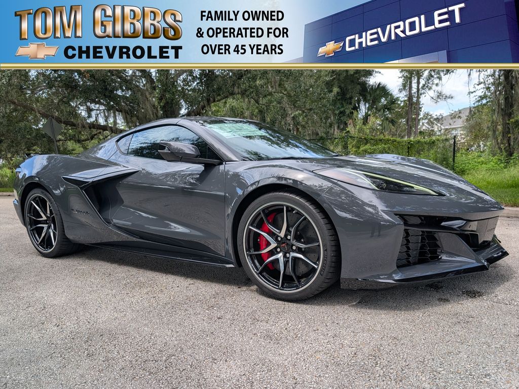 Pitch Gray Metallic 2027 Chevrolet Corvette Coupe Rear-Wheel Drive 8-Speed Dual Clutch
