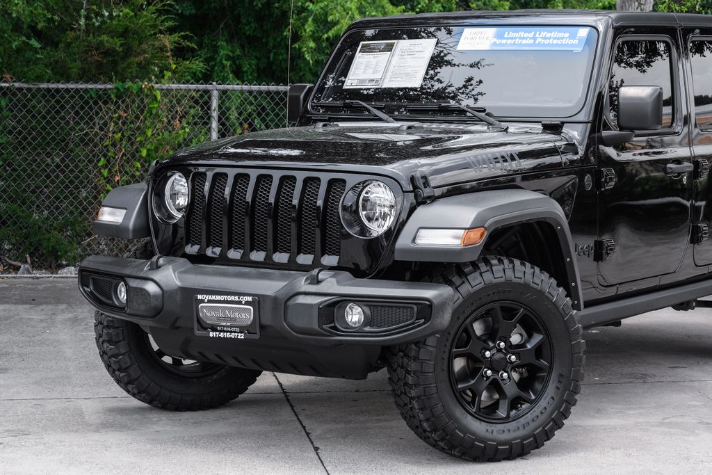 used 2022 Jeep Wrangler car, priced at $31,332