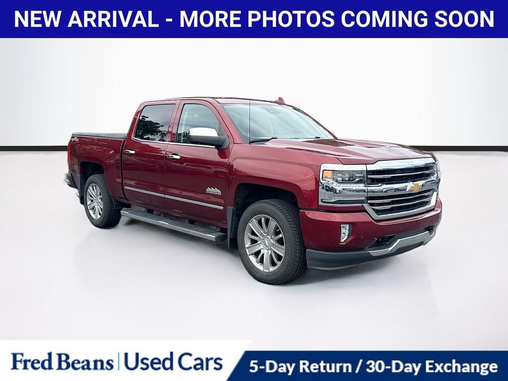 Siren Red Tintcoat 2017 Chevrolet Silverado 1500 Pickup Truck Four-Wheel Drive 8-Speed Automatic Overdrive