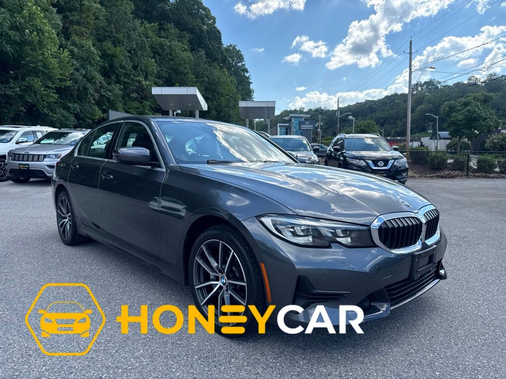 Mineral Gray Metallic 2019 BMW 3 Series Sedan All-Wheel Drive 8-Speed Automatic