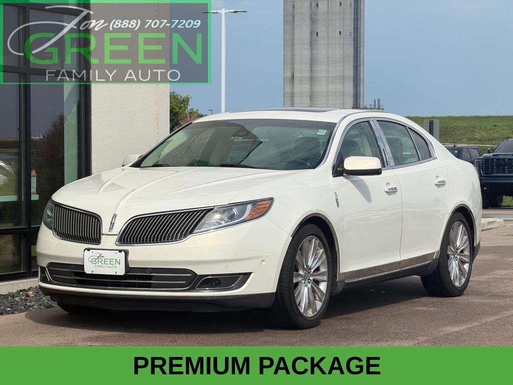 Champagne Metallic 2013 Lincoln MKS Sedan All-Wheel Drive 6-Speed Automatic