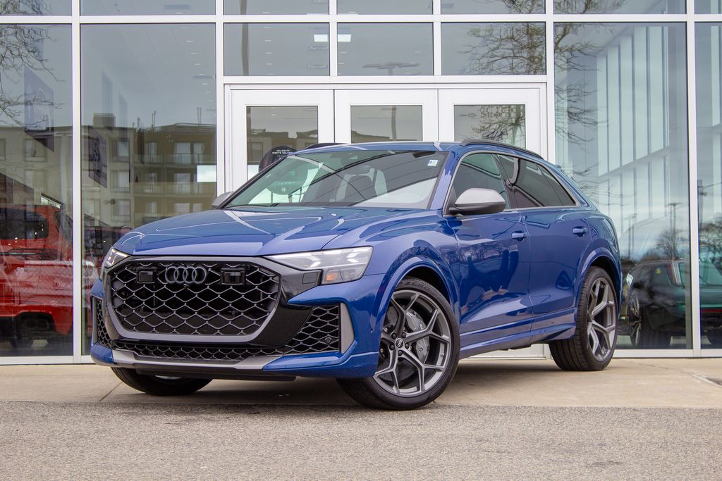 Ascari Blue Metallic 2025 Audi RS Q8 SUV / Crossover 8-Speed Automatic