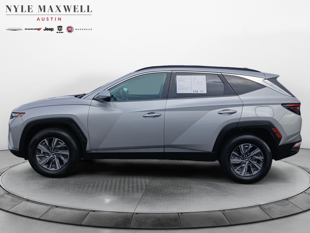 Used Car 2022 Hyundai Tucson Hybrid  Blue For Sale Under $20,000 In Austin, Texas