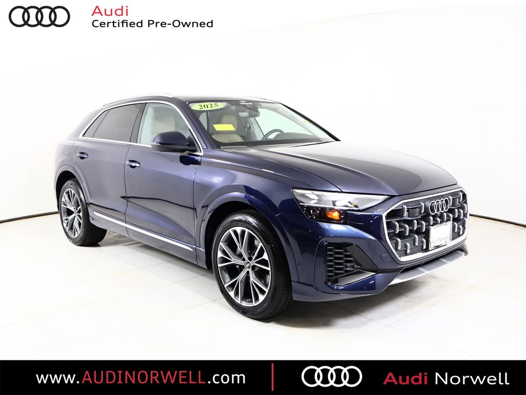 Waitomo Blue Metallic 2025 Audi Q8 quattro Prestige 55 TFSI SUV / Crossover All-Wheel Drive 8-Speed Automatic