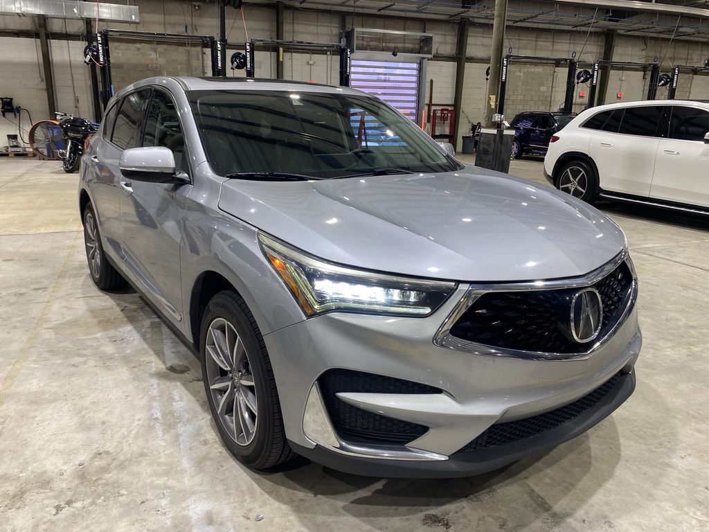 Lunar Silver Metallic 2021 Acura RDX SUV / Crossover Front-Wheel Drive Automatic