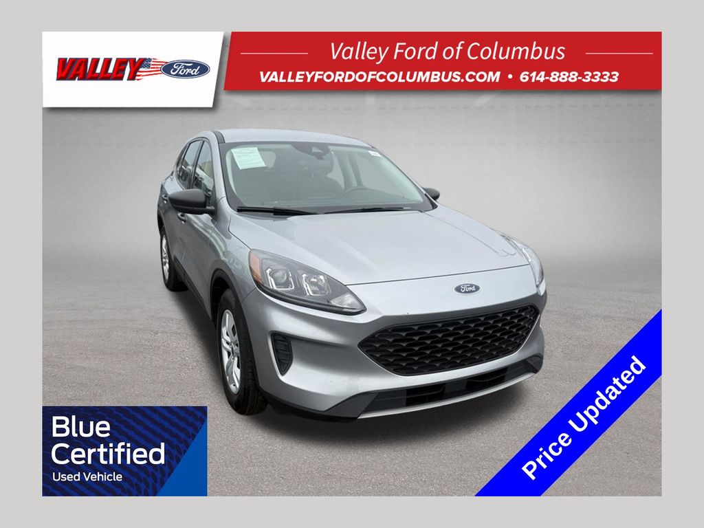 Silver Metallic 2022 Ford Escape SUV / Crossover Front-Wheel Drive 8-Speed Automatic