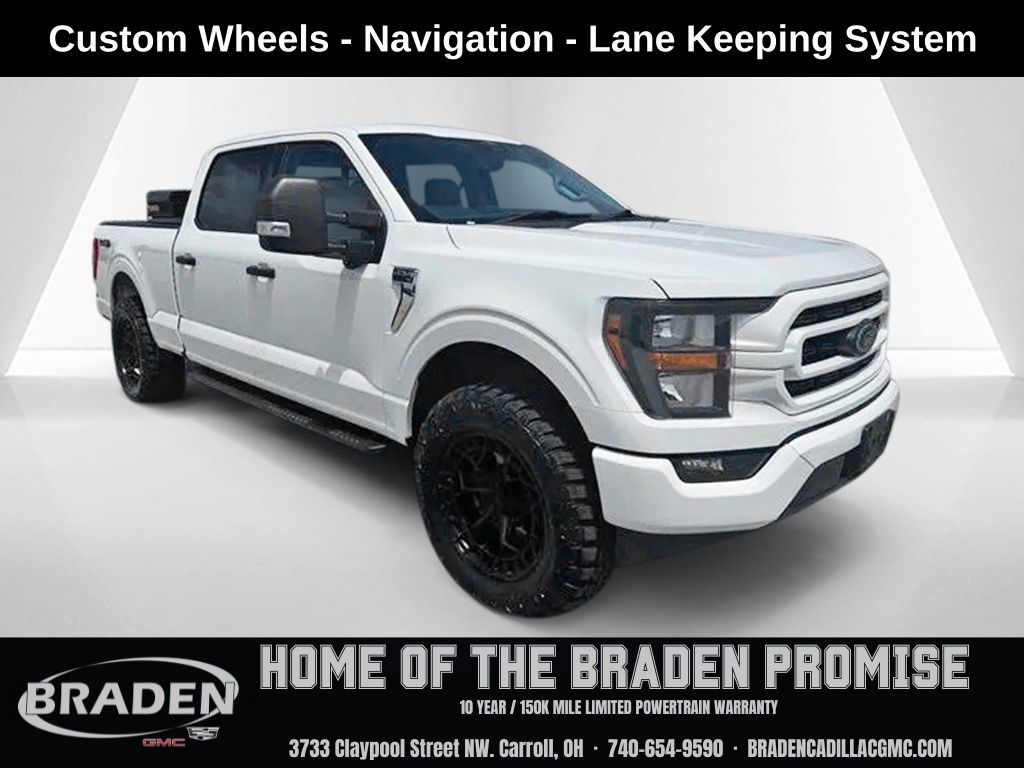 Oxford White 2023 Ford F-150 Pickup Truck Four-Wheel Drive Automatic