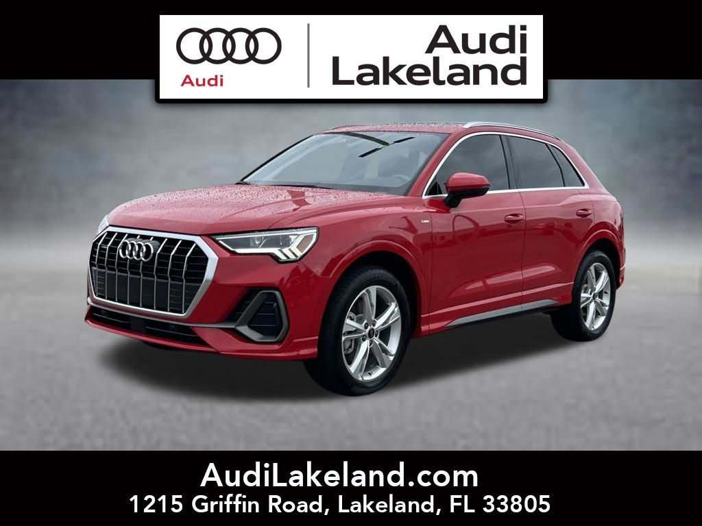 Progressive Red Metallic 2024 Audi Q3 quattro Premium Plus S Line 45 TFSI SUV / Crossover All-Wheel Drive 8-Speed Automatic
