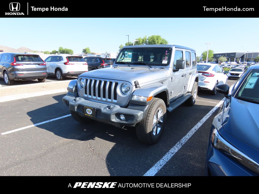 2021 Jeep Wrangler Unlimited Sahara Hero Image