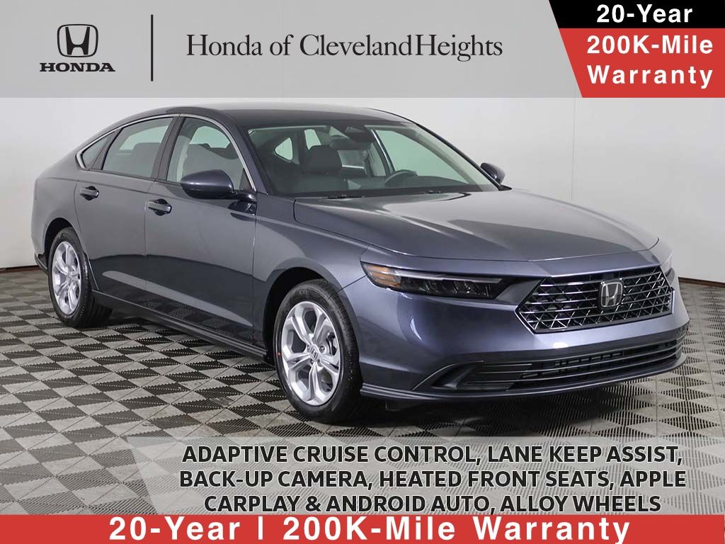 Meteorite Gray Metallic 2026 Honda Accord Sedan Front-Wheel Drive Continuously Variable Transmission