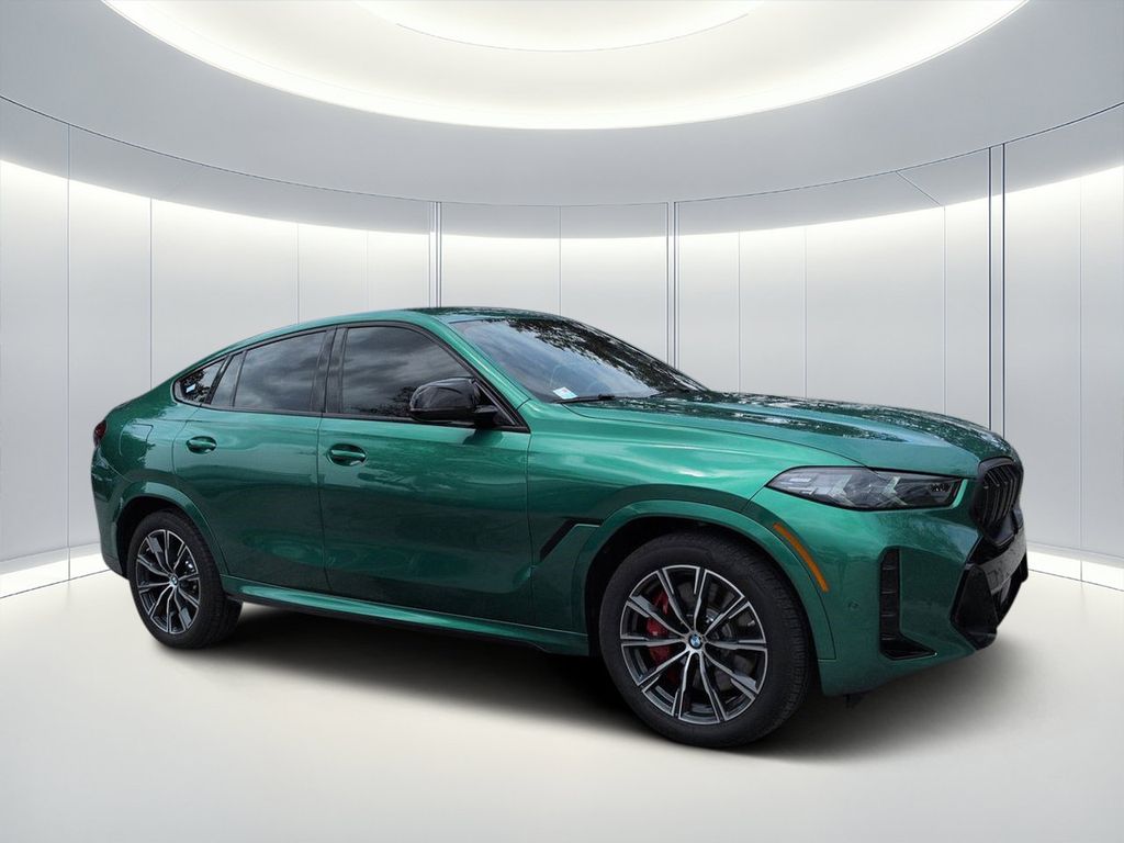 Green Metallic 2024 BMW X6 SUV / Crossover All-Wheel Drive Automatic