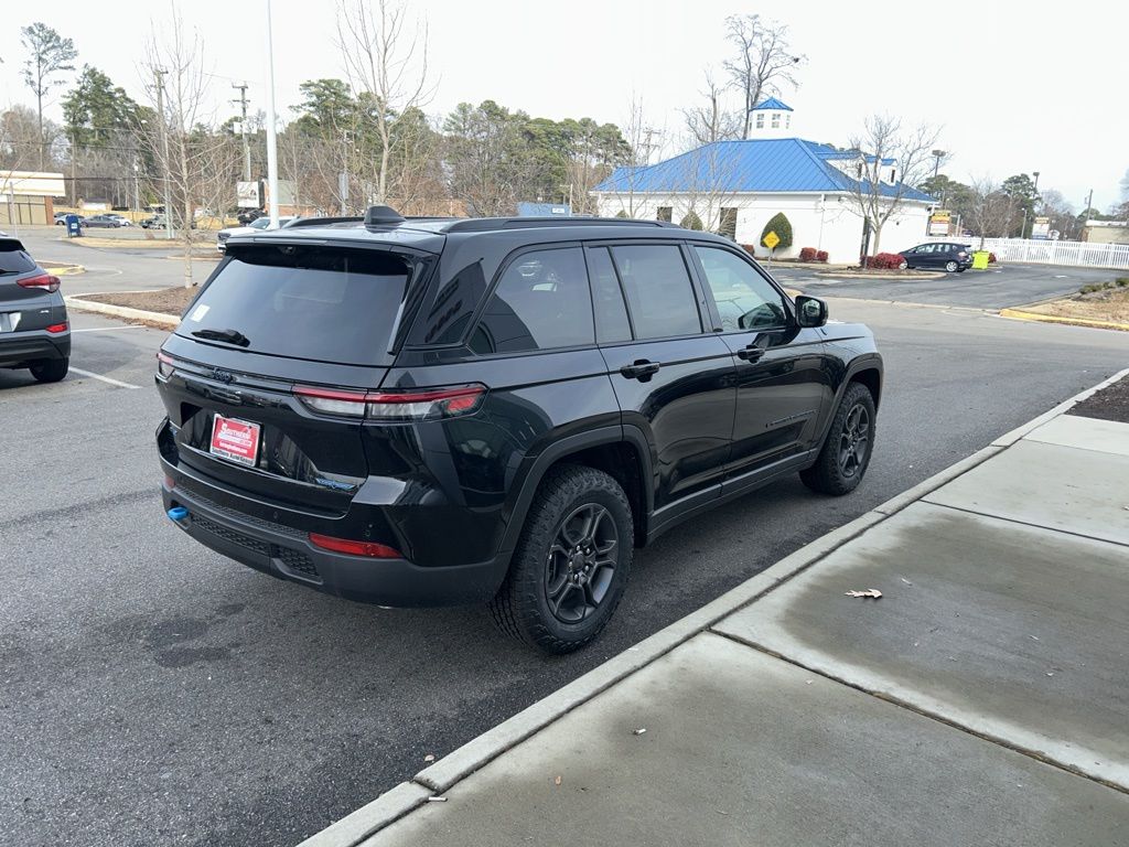 New 2024 Black Jeep Trailhawk 4xe image 4