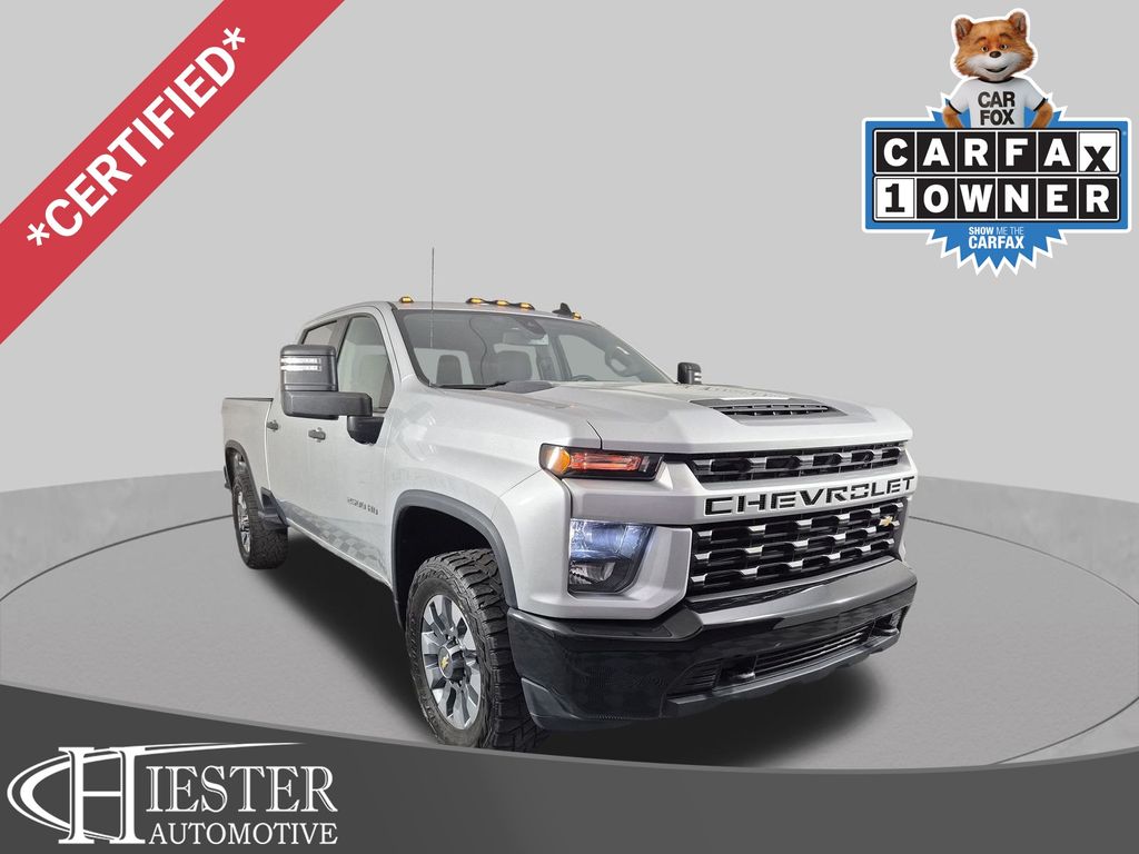 Silver Ice Metallic 2023 Chevrolet Silverado 2500HD Pickup Truck Four-Wheel Drive 6-Speed Automatic