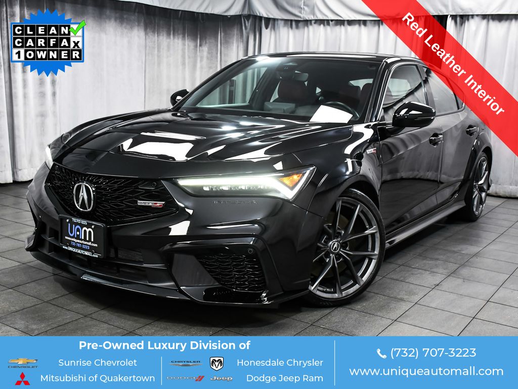 Majestic Black Pearl 2025 Acura Integra Sedan Front-Wheel Drive 6-Speed Manual