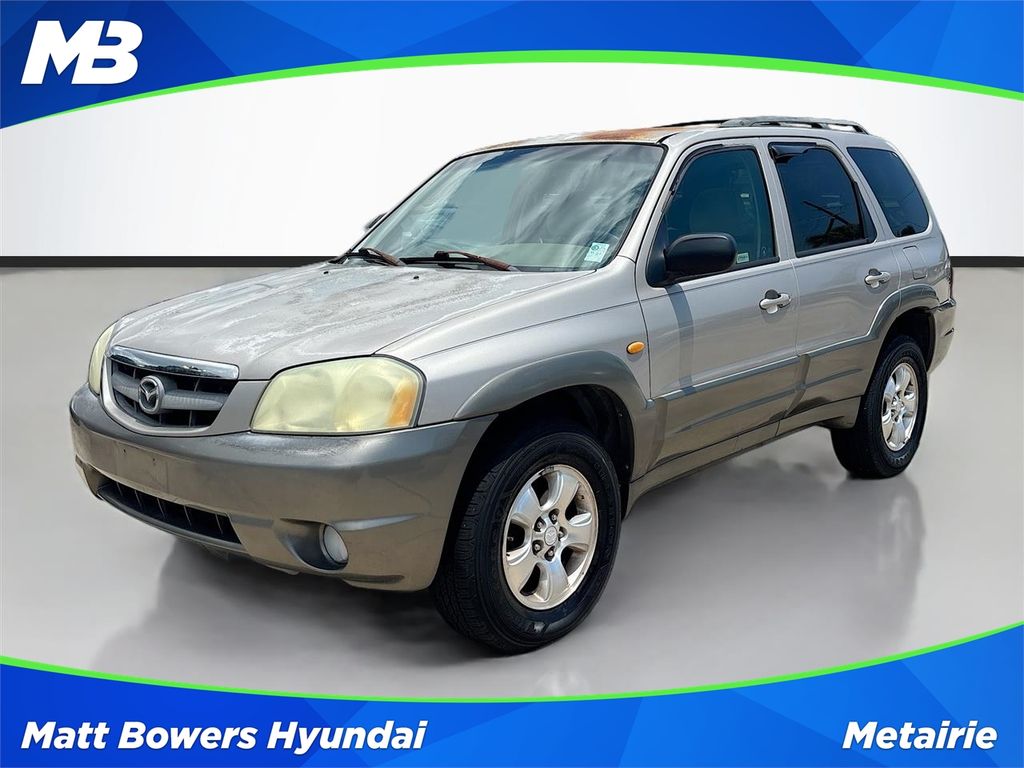 Glacier Silver 2002 Mazda Tribute SUV / Crossover 4-Speed Automatic Overdrive