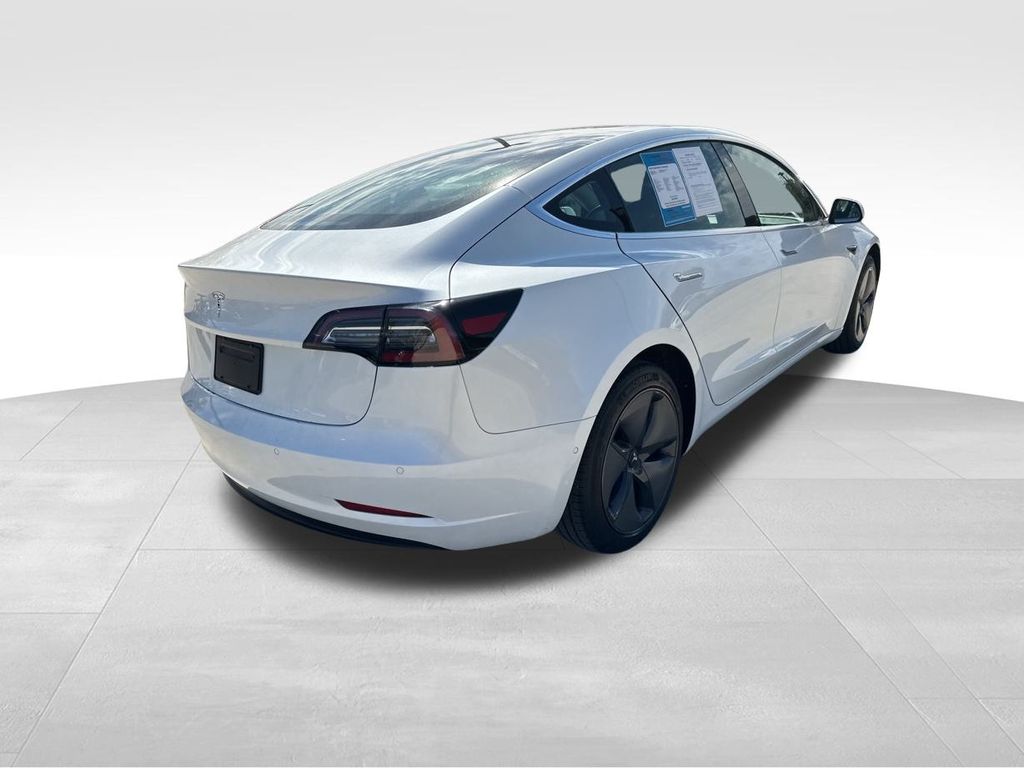 2020 Pearl White Multi-Coat Tesla Model 3 Standard RWD Sedan