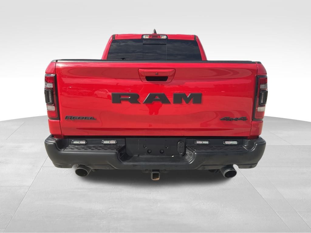 2021 Flame Red Clearcoat Ram 1500 Rebel 4X4 Truck