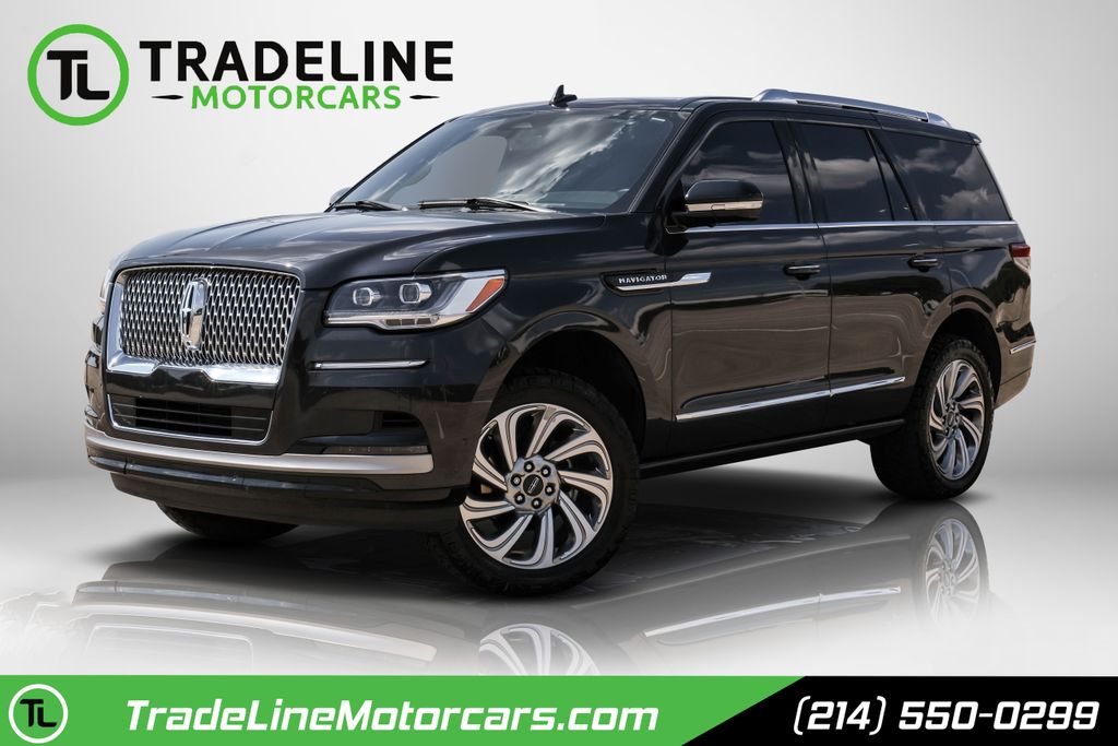 Gray Metallic 2024 Lincoln Navigator SUV / Crossover Four-Wheel Drive Automatic