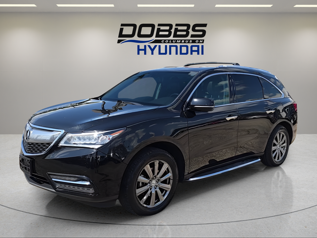 Crystal Black Pearl 2015 Acura MDX SUV / Crossover All-Wheel Drive 6-Speed Automatic