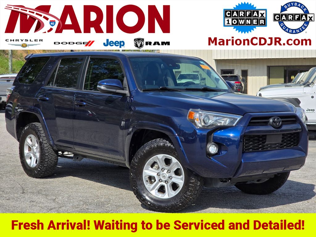 Nautical Blue Metallic 2024 Toyota 4Runner SR5 Premium 4WD SUV / Crossover Four-Wheel Drive 5-Speed Automatic
