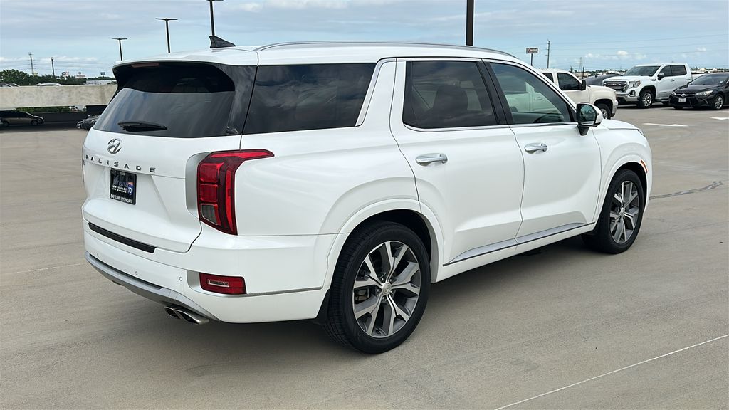 2022 Hyundai Palisade Limited White at DeMontrond Gulf Freeway
